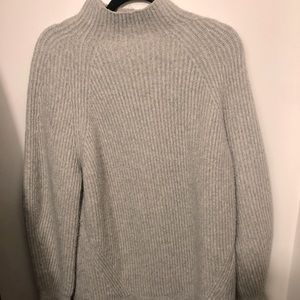 H&M light grey oversized sweater